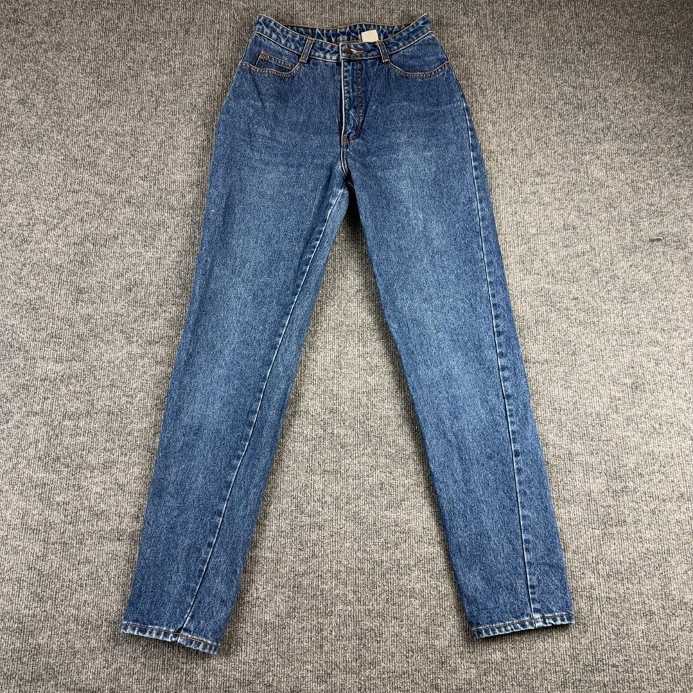 Vintage Gap Jeans Womens 26 Medium Wash Blue High Rise Mom Tapered Denim Pants